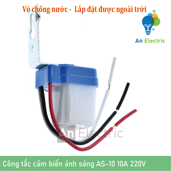 Công tắc cảm ứng ánh sáng tự động bật tắt đèn AC220V/10A AS-10